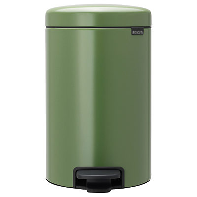 Brabantia newIcon Pedal Bin, 12L Moss Green